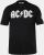 JP1880 AC/DC Classic Logo Band T-Shirt Black - T-paidat - Isot T-paidat 2XL – 14XL