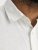 Jack & Jones Breeze Linen Blend Short Sleeve Shirt White - Kauluspaidat - Miesten isot kauluspaidat 2XL – 8XL