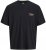 Jack & Jones Botaniq Crew Neck T-Shirt Black - T-paidat - Isot T-paidat 2XL – 14XL