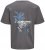 Jack & Jones Hawaii Crew Neck T-Shirt Grey - T-paidat - Isot T-paidat 2XL – 14XL