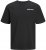 Jack & Jones Hawaii Crew Neck T-Shirt Black - T-paidat - Isot T-paidat 2XL – 14XL