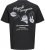 Jack & Jones Almeria Back Print T-Shirt Black - T-paidat - Isot T-paidat 2XL – 14XL