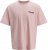 Jack & Jones Fold Crew Neck T-Shirt Tickled Pink - T-paidat - Isot T-paidat 2XL – 14XL