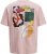 Jack & Jones Fold Crew Neck T-Shirt Tickled Pink - T-paidat - Isot T-paidat 2XL – 14XL