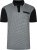 Kam Jeans 5518 Smart Mini Geo-Print Polo Black - Pikeepaidat - Miesten isot pikeepaidat