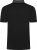 Kam Jeans 5518 Smart Mini Geo-Print Polo Black - Pikeepaidat - Miesten isot pikeepaidat