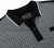 Kam Jeans 5518 Smart Mini Geo-Print Polo Black - Pikeepaidat - Miesten isot pikeepaidat