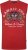Kam Jeans 5763 Hawaii Surf Vest Sleeveless T-Shirt Washed Red - T-paidat - Isot T-paidat 2XL – 14XL