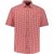 JP1880 Shirt Traditional Checked Short Sleeve Red - Kauluspaidat - Miesten isot kauluspaidat 2XL – 8XL