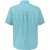 JP1880 Shirt Traditional Short Sleeve Turquoise - Kauluspaidat - Miesten isot kauluspaidat 2XL – 8XL
