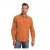 JP1880 Shirt Flannel Long Sleeve Orange TALL - MIESTEN VAATTEET MT-6XLT - Pitkien miesten vaatteet