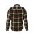 JP1880 Shirt Flannel Long Sleeve Dark Brown TALL - MIESTEN VAATTEET MT-6XLT - Pitkien miesten vaatteet