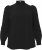 Kaffe Curve Ditta Smock Pusero Musta - Naisten puserot ja tunikat isot koot - 