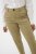 Kaffe Curve Leana Chino 7/8-Housut Lämmin beige - Naisten farkut ja housut isot koot - 