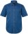 JP1880 Shirt Denim Short Sleeve Blue TALL - MIESTEN VAATTEET MT-6XLT - Pitkien miesten vaatteet