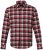 JP1880 Shirt Flannel Checked Long Sleeve Red TALL - MIESTEN VAATTEET MT-6XLT - Pitkien miesten vaatteet