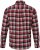 JP1880 Shirt Flannel Checked Long Sleeve Red TALL - MIESTEN VAATTEET MT-6XLT - Pitkien miesten vaatteet