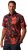 JP1880 Shirt Short Sleeve Linen Blend Red - Kauluspaidat - Miesten isot kauluspaidat 2XL – 8XL