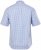 JP1880 Shirt Traditional Short Sleeve Checked Light Blue - Kauluspaidat - Miesten isot kauluspaidat 2XL – 8XL