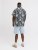 Jack & Jones Honolulu Short Sleeve Resort Shirt Black - Kauluspaidat - Miesten isot kauluspaidat 2XL – 8XL