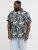 Jack & Jones Honolulu Short Sleeve Resort Shirt Black - Kauluspaidat - Miesten isot kauluspaidat 2XL – 8XL