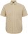 North Latitude 51106 Short Sleeve Shirt Sand - Lyhythihaiset kauluspaidat - Lyhythihaiset Kauluspaidat Isot Koot