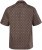 JP1880 Boxy Cuba Short Sleeve Shirt Brown - Kauluspaidat - Miesten isot kauluspaidat 2XL – 8XL