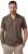 JP1880 Boxy Cuba Short Sleeve Shirt Brown - Kauluspaidat - Miesten isot kauluspaidat 2XL – 8XL