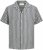 Jack & Jones Montauk Crochet Short Sleeve Shirt Navy - Kauluspaidat - Miesten isot kauluspaidat 2XL – 8XL