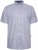 Kam Jeans 6345 Jewel Pattern Short Sleeve Shirt Blue - Kauluspaidat - Miesten isot kauluspaidat 2XL – 8XL