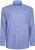 Kam Jeans 6361 All Over Geo Print Long Sleeve Shirt Sky Blue - Kauluspaidat - Miesten isot kauluspaidat 2XL – 8XL