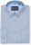 Kam Jeans 6361 All Over Geo Print Long Sleeve Shirt Sky Blue - Kauluspaidat - Miesten isot kauluspaidat 2XL – 8XL