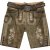 JP1880 Shorts Goat Suede with Belt Buckle Traditional Moss Green - Juhlapukeutuminen - Juhlapukeutuminen – Juhli tyylikkäästi ja mukavasti