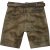 JP1880 Shorts Goat Suede with Belt Buckle Traditional Moss Green - Juhlapukeutuminen - Juhlapukeutuminen – Juhli tyylikkäästi ja mukavasti
