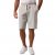 JP1880 Bermuda Sweatshorts Relaxed Fit Grey - Shortsit - Shortsit, isot koot – W40-W60