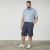 North Latitude Cool Effect Comfort Fit Shorts Blue - Shortsit - Shortsit, isot koot – W40-W60
