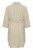 Kaffe Curve Milla Short Shirt Dress Chinchilla/Chalk Stripe - Minimekot - 
