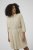 Kaffe Curve Milla Short Shirt Dress Chinchilla/Chalk Stripe - Minimekot - 