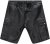 JP1880 Leather Shorts Cargo Pockets Lamb Nappa Leather Black - Shortsit - Shortsit, isot koot – W40-W60