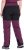 Ulla Popken HYPRAR Multifunctional Durable Inset Trekking Pants Dark Cherry Dark Cherry - Farkut & Housut Isoissa Koissa – Plus Size - 