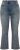 Ulla Popken Splatter Painted Jeans Washed Blue Denim - Naisten farkut ja housut isot koot - 