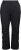 Ulla Popken Hyprar Functional Trousers Waterproof Velcro Closure Snow Gaiter Black - Naisten farkut ja housut isot koot - 