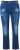 Ulla Popken Lightly Distressed Stretch Fit Jeans Blue Denim - Farkut & Housut Isoissa Koissa – Plus Size - 