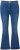 Ulla Popken Stretch Fit Bootcut Jeans Blue Denim - Farkut & Housut Isoissa Koissa – Plus Size - 