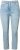 Ulla Popken Tile Laser Print Stretch Fit Jeans Light Light Blue Denim - Naisten farkut ja housut isot koot - 