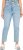 Ulla Popken Tile Laser Print Stretch Fit Jeans Light Light Blue Denim - Naisten farkut ja housut isot koot - 