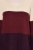 Ulla Popken Cable Knit Block Stripe V-Neck Sweater Dark Ruby - Naisten hupparit ja collegepaidat isot koot - Mukavat collegepaidat, huput ja neuleet