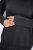 Ulla Popken Long Sleeves Mock Turtleneck Sweater Charcoal Grey Melange - Naisten hupparit ja collegepaidat isot koot - Mukavat collegepaidat, huput ja neuleet