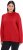 Ulla Popken Long Sleeves Mock Turtleneck Sweater Salsa Red - Hupparit ja collegepaidat - 