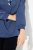 Ulla Popken Sequined Neck Long Sleeve Sweatshirt Ink Blue - Naisten hupparit ja collegepaidat isot koot - Mukavat collegepaidat, huput ja neuleet